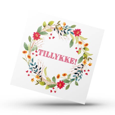 Felicidades (Minitarjeta) para venta al por mayor de Kortspecialisten