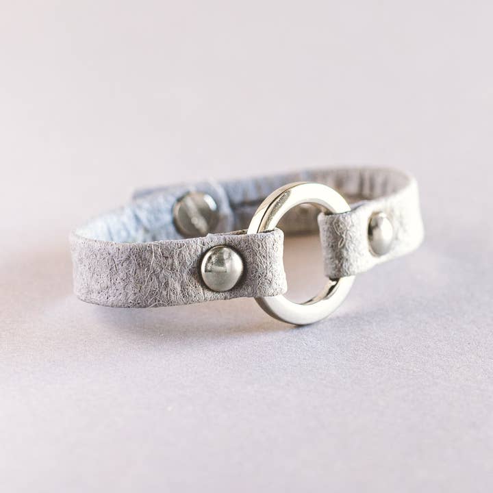Giving Bracelets – wholesale Manschettarmband – Vegan One Love Armband - Silver