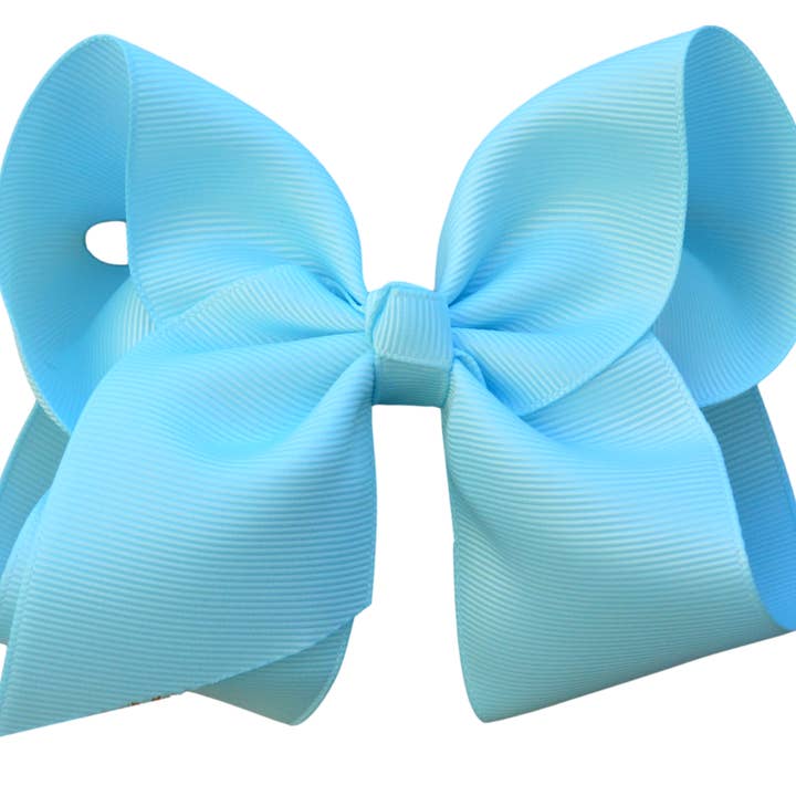 The Solid Bow - Vente Nœud pour cheveux – enfant - Nœud en gros-grain uni de 5 pouces (2 pouces de largeur du ruban)18