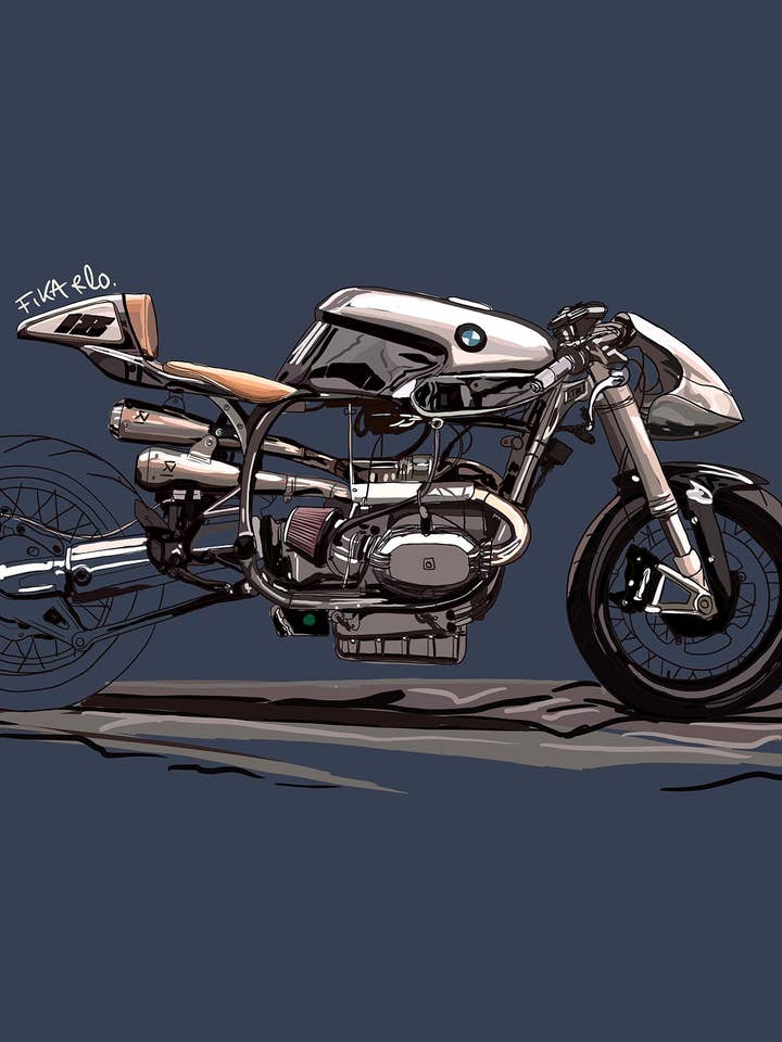 DRUKWERK Bullit MK2 kunstdruk van XTR Pepo voor wholesale door FIKANDCO