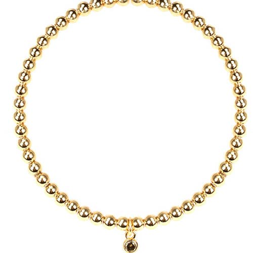 Nette Road Wholesale - Wholesale Charm/Dangle Bracelet - Tiny Crystal Charm Stretch Bracelet6