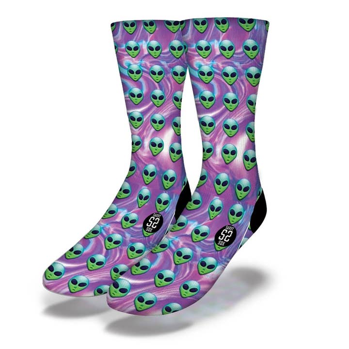 Alien Trip sokken voor wholesale door Savvy Sox