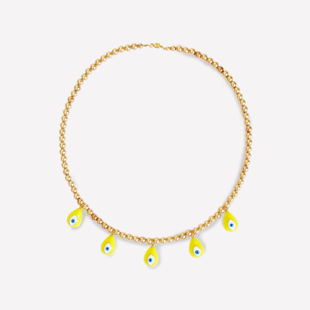 22 Jewelry - Wholesale Pendant/Charm Necklace - RANIA EYE NECKLACE 6MM9