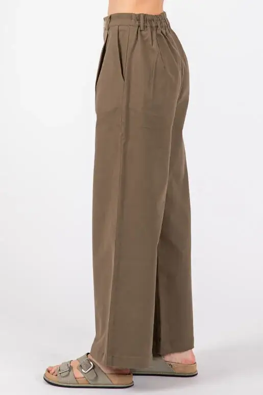 Final Touch – wholesale Byxor - Dam – Bomullsbyxor med vida ben - P50015C14