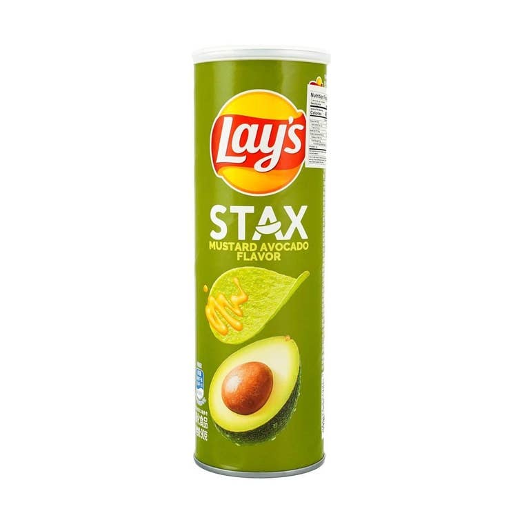 L&F Universal Goods - Wholesale Chips - Lay's Stax Avocado Mustard 24/90g (CHINA)0