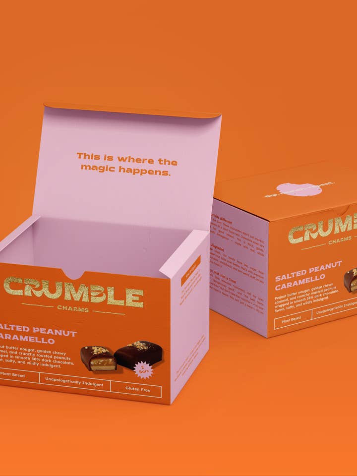 Salted Peanut Caramello (2 Pack) for wholesale by Crumble Charms