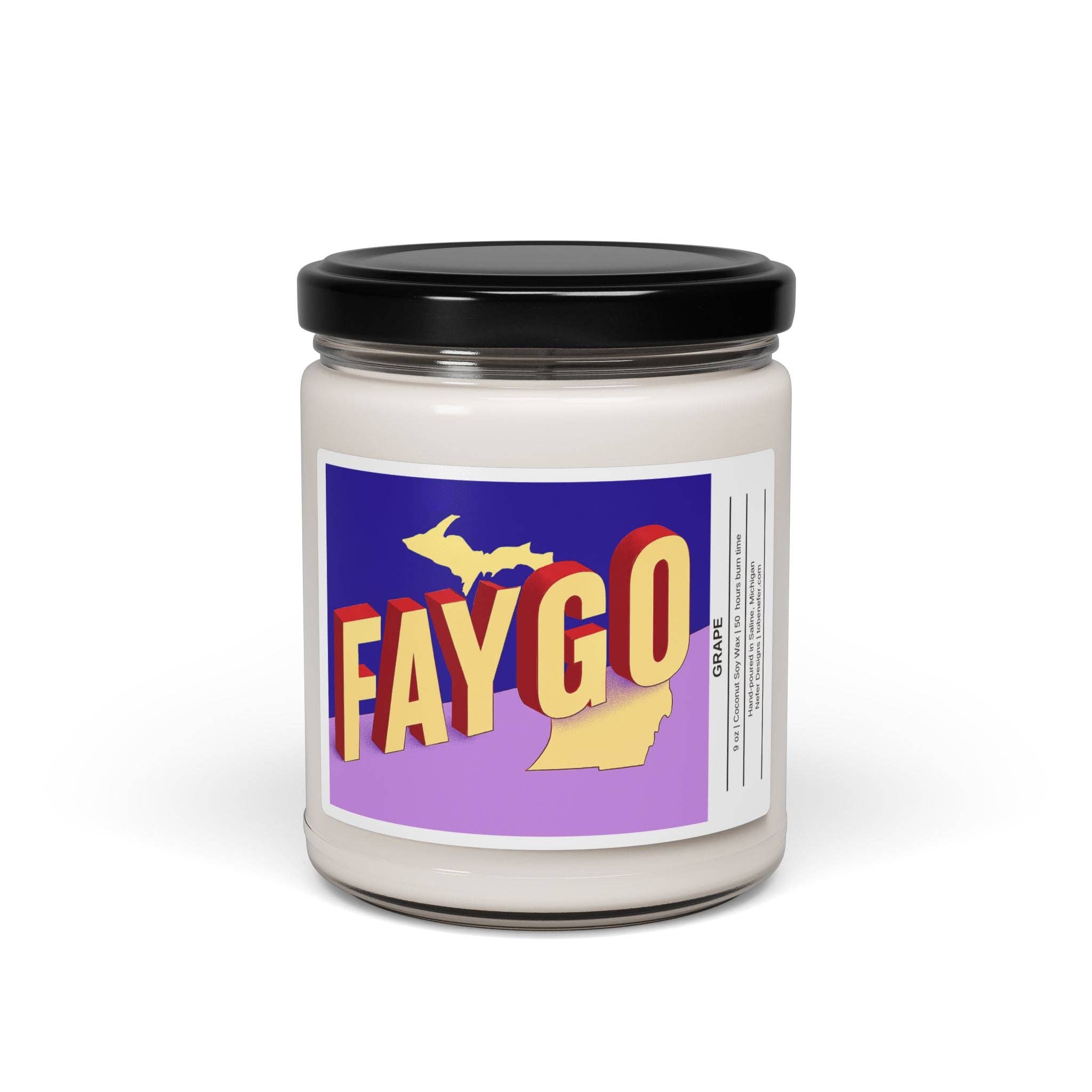 Nefer Designer Candles & Home Decor - Wholesale Jar/Filled Candle - Pop Culture in a Jar – Detroit Drafts: Faygo & Vernors Candle (Studio Shift)20