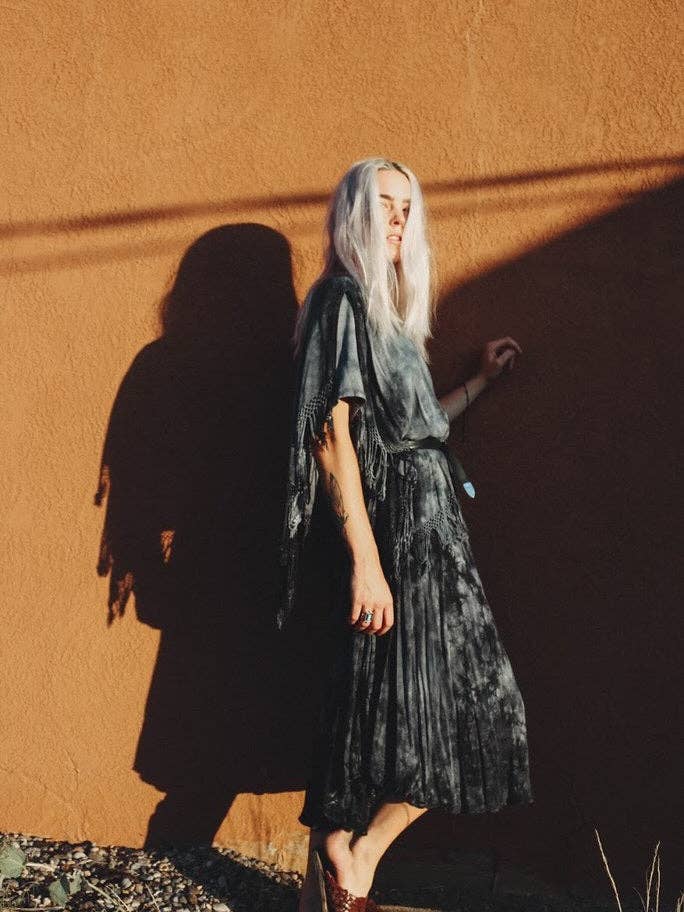 Sonora Fringe Shoulder Dress for wholesale by Kin Amora