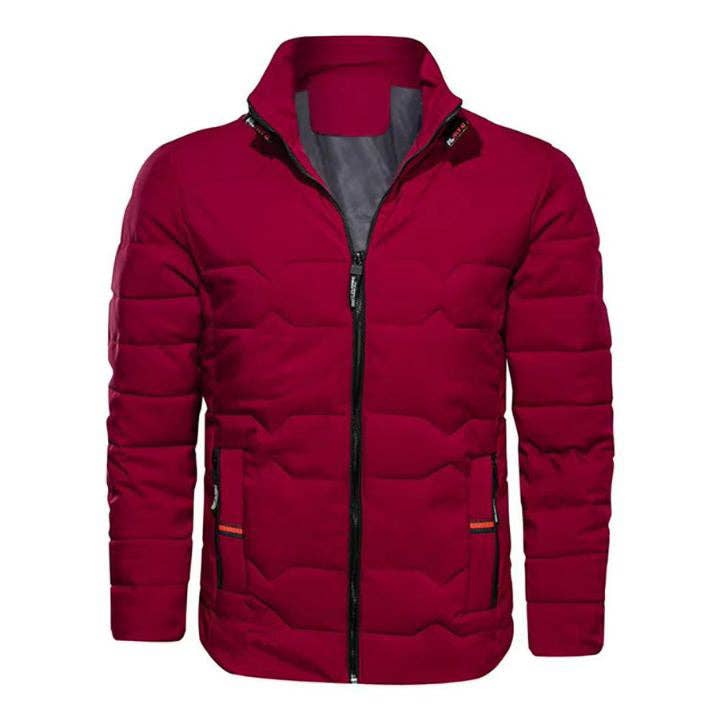 Rhinestone Belt Store - Wholesale Pufferjack - Heren - Heren Casual Warme Katoenen Jas3