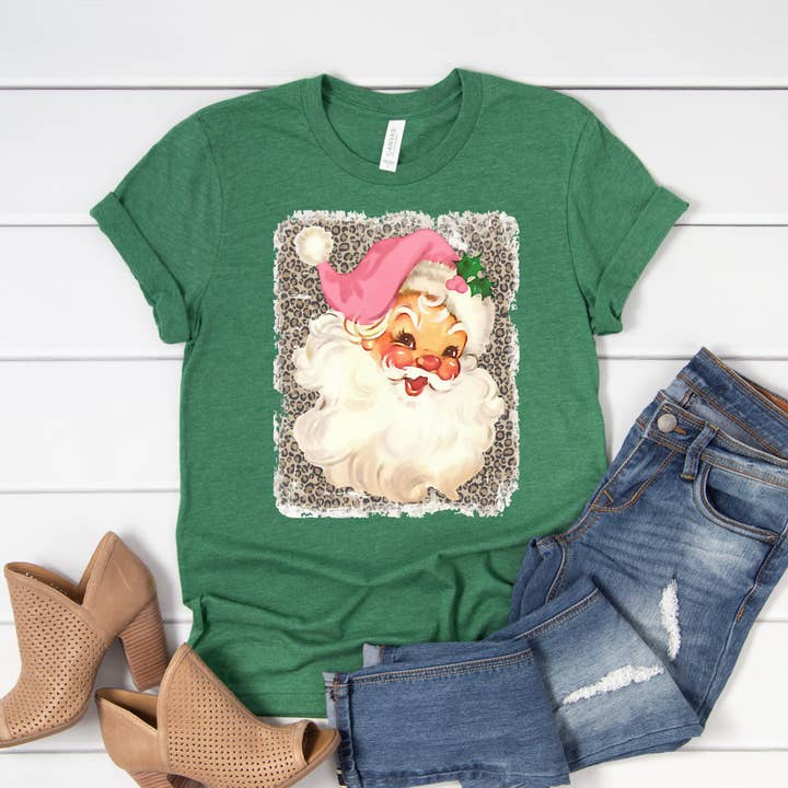 Rosa Cheetah Santa für den Großhandel von Avenue J