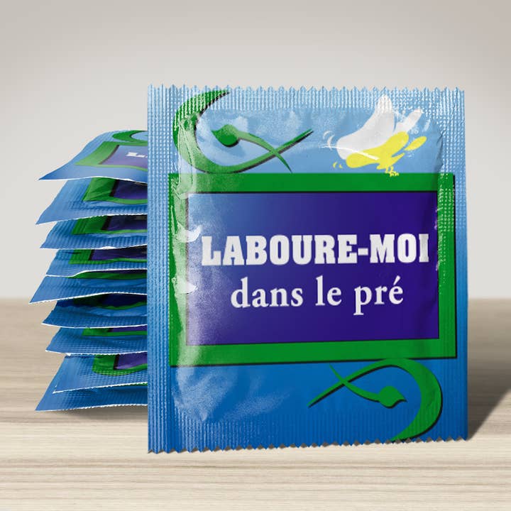 Preservativo: Preservatif: Laboure moi dans le pré para venta al por mayor de CALLVIN EU
