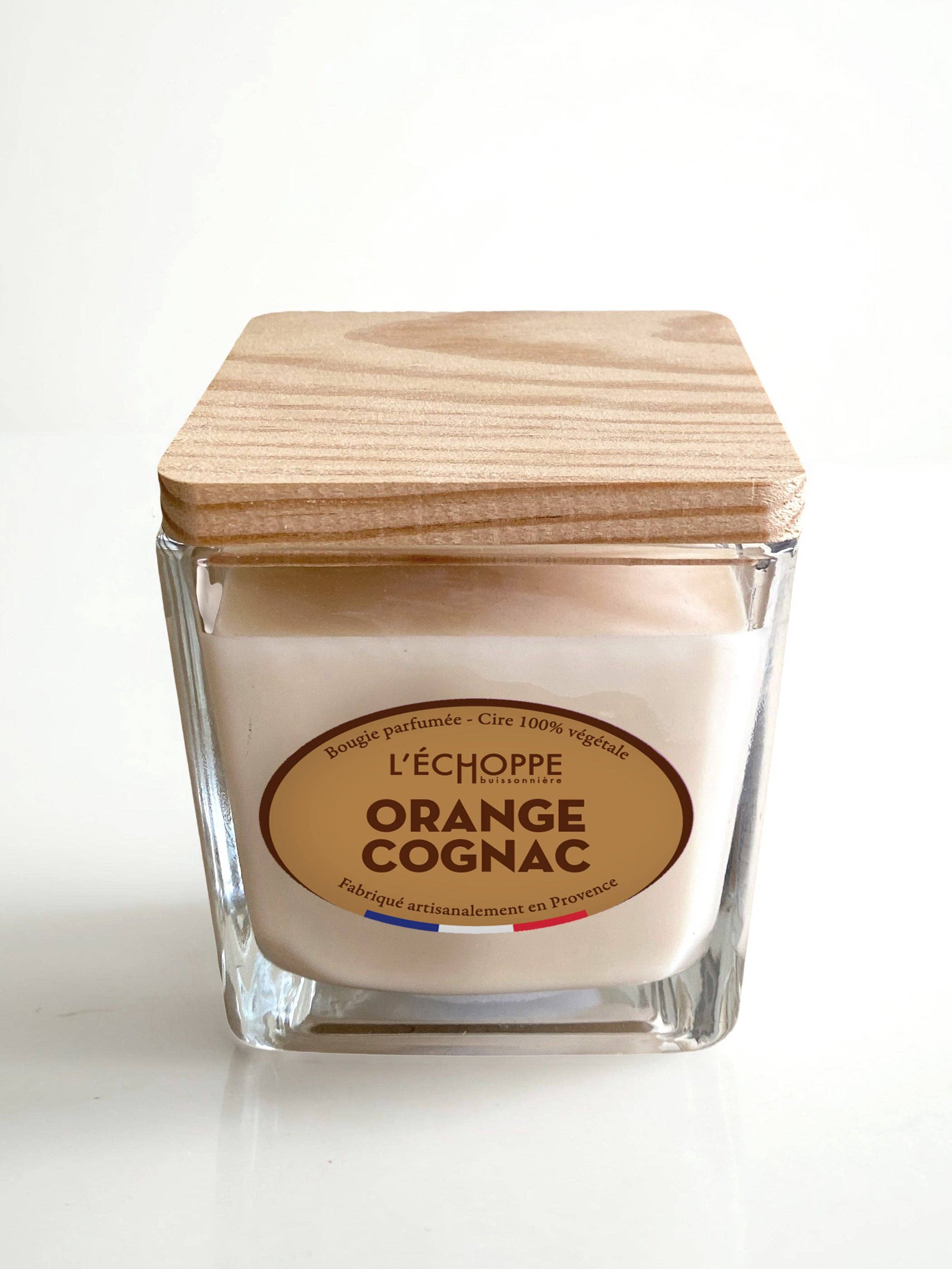 L'Échoppe Buissonnière - Wholesale Jar/Filled Candle - Orange Cognac - Scented Candle 190g1