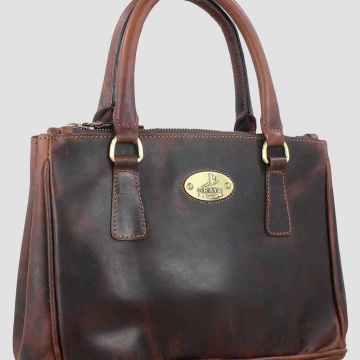 Sac à main Jodie en cuir intégral pour la vente par Grays 1922