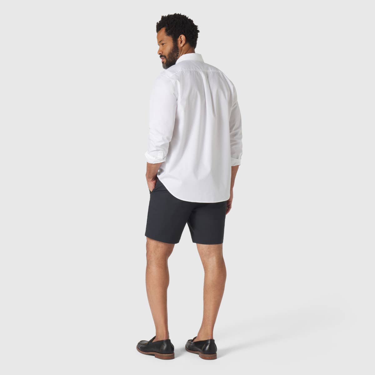 Jetsetter Shorts - Space Black for wholesale on Faire12