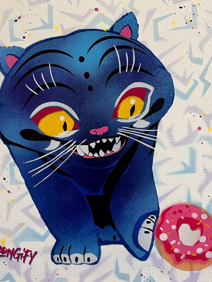 Decoración del hogar, arte de pared, regalos para niños - "Derpydunk" para venta al por mayor de Art For Dudes