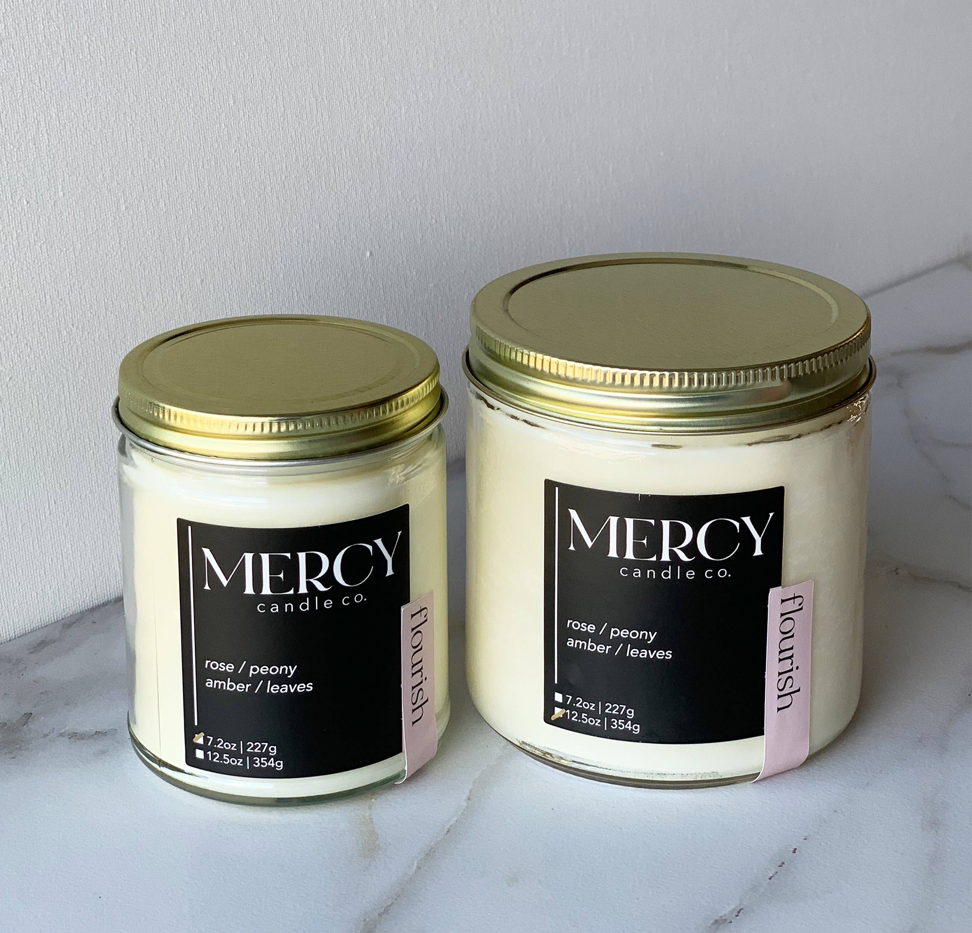 Mercy Candle Co. - Wholesale Jar/Filled Candle - Flourish Signature Candle3