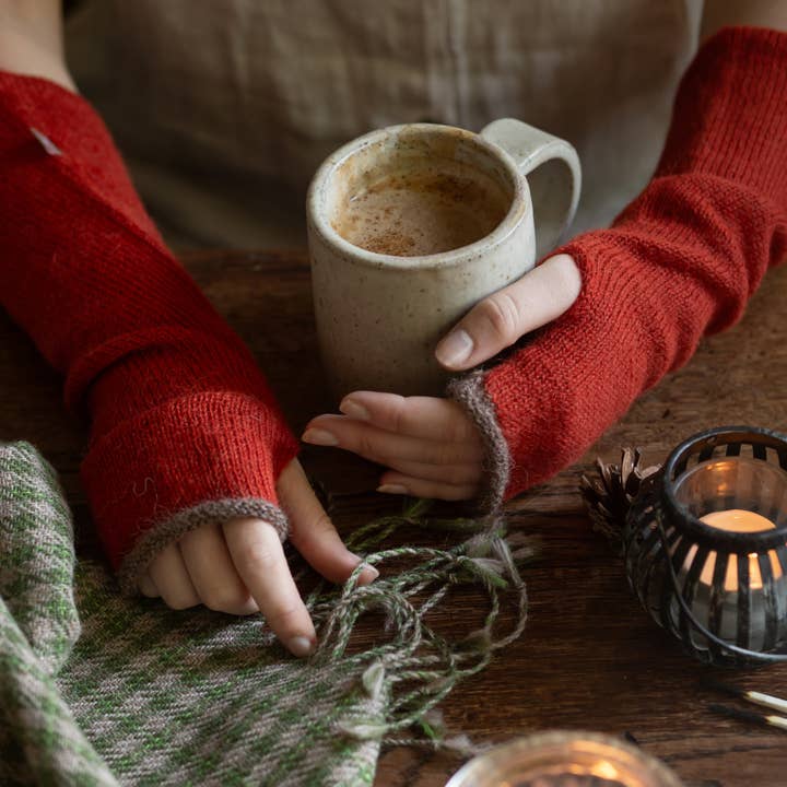 Samantha Holmes Alpaca Clothing and Gifts - Vendita all'ingrosso Muffole - Donna - Lunghi guanti senza dita in alpaca12