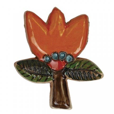 Ceramiche De Simone - Wholesale Wall Accent - Tulip in Bas-Relief FIOR781TU0