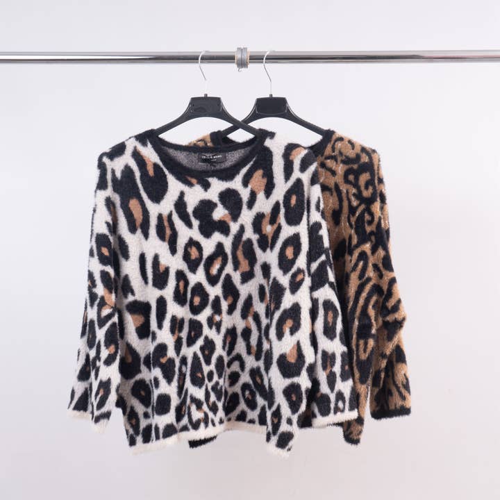 Cecile Wang – Engroshandel Pullover - Dame – Striktrøje med rund hals 23021