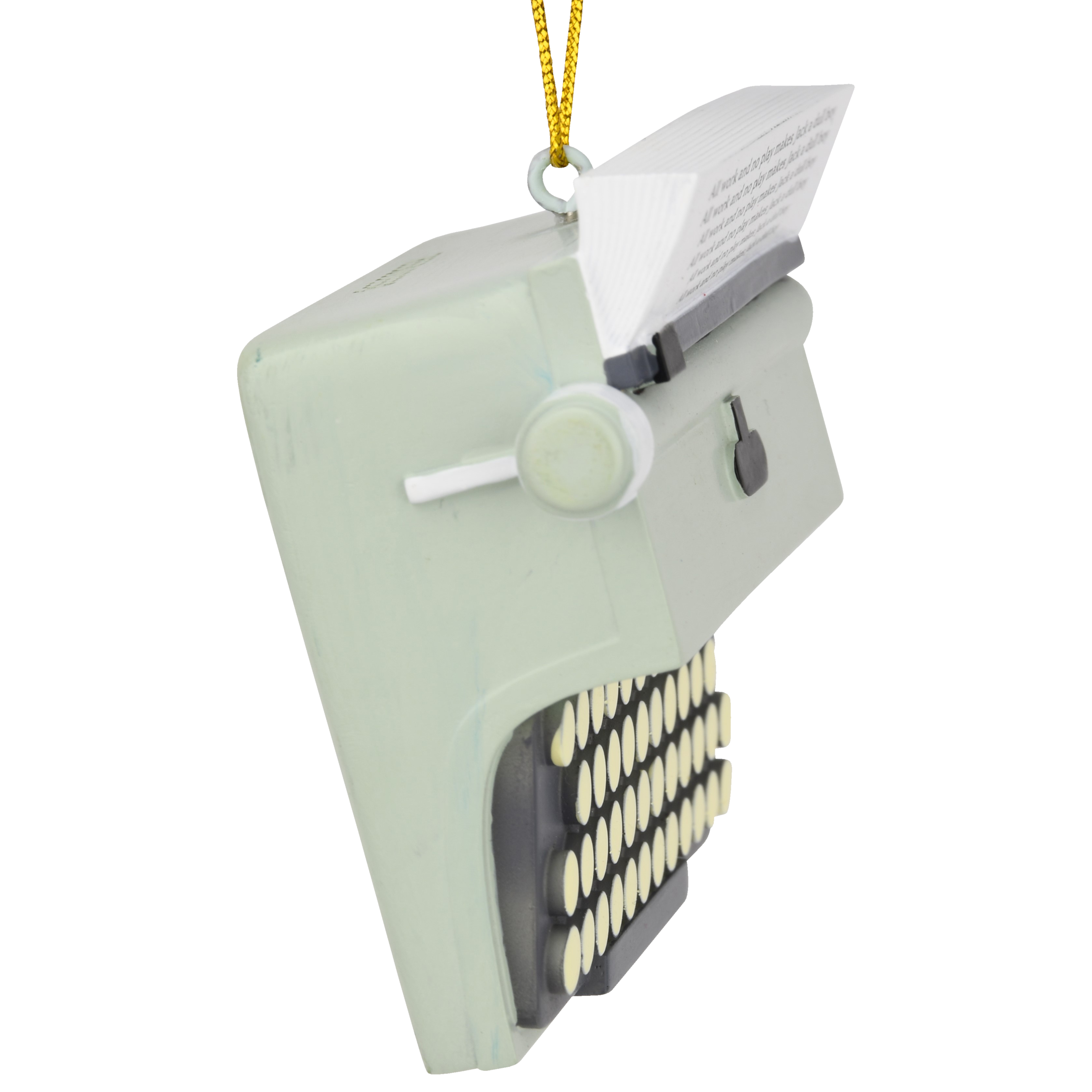 Tree Buddees - Vendita all'ingrosso Decorazione - Macchina da scrivere Tutto Lavoro Niente Gioco Decorazioni di Halloween / Natale5