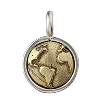 Earth charm for wholesale by Marmalade Jewellery