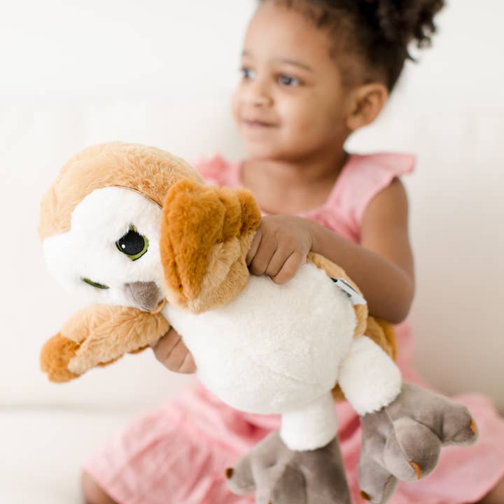 Piccoli Horses - Wholesale Stuffed/Plush Toy - Kids & Baby - BARN OWL - TAN/BROWN - DAY