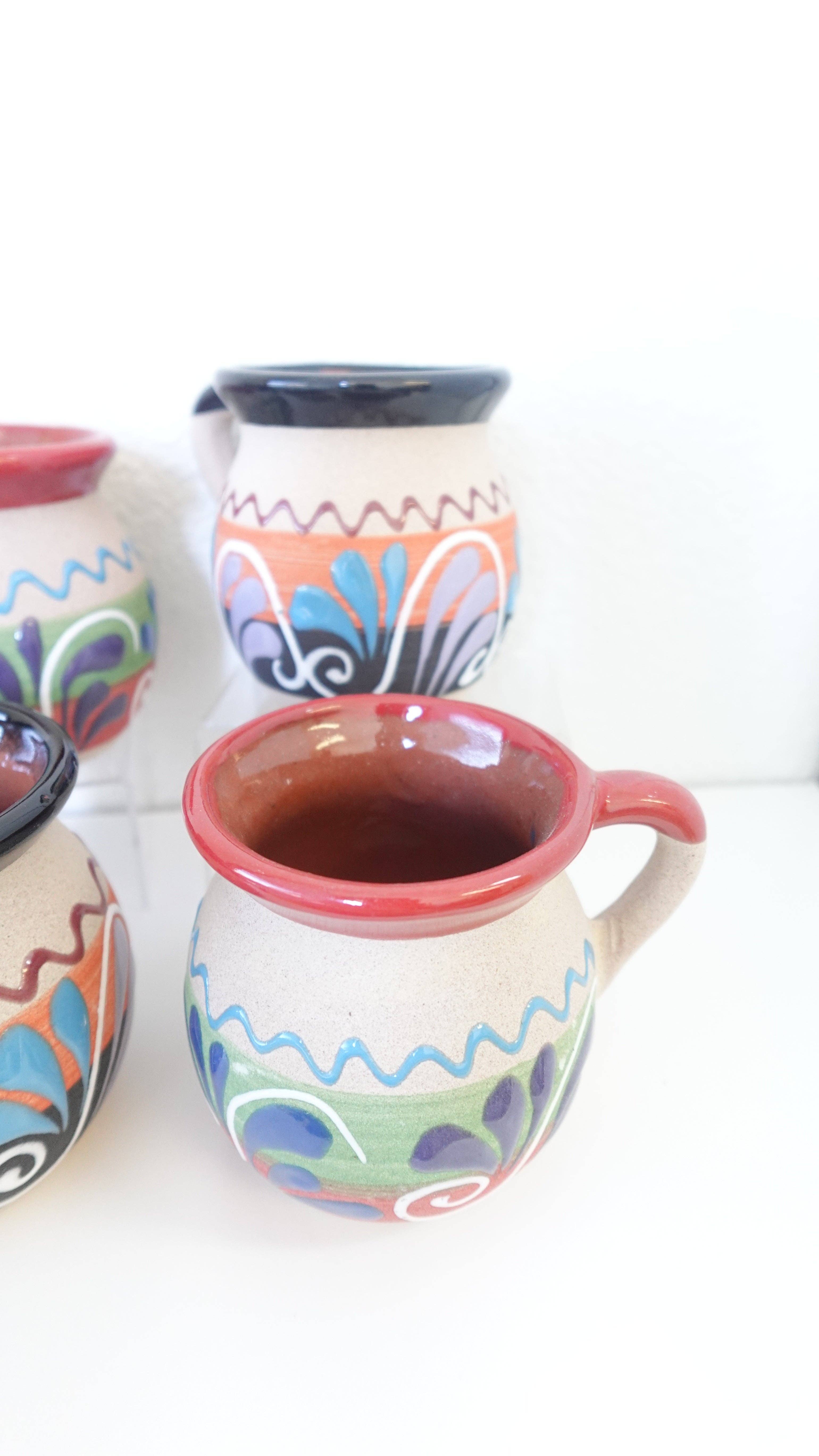 Doña Cata Art – wholesale Kaffekoppar – Set med 12 mexikanska kaffemuggar3