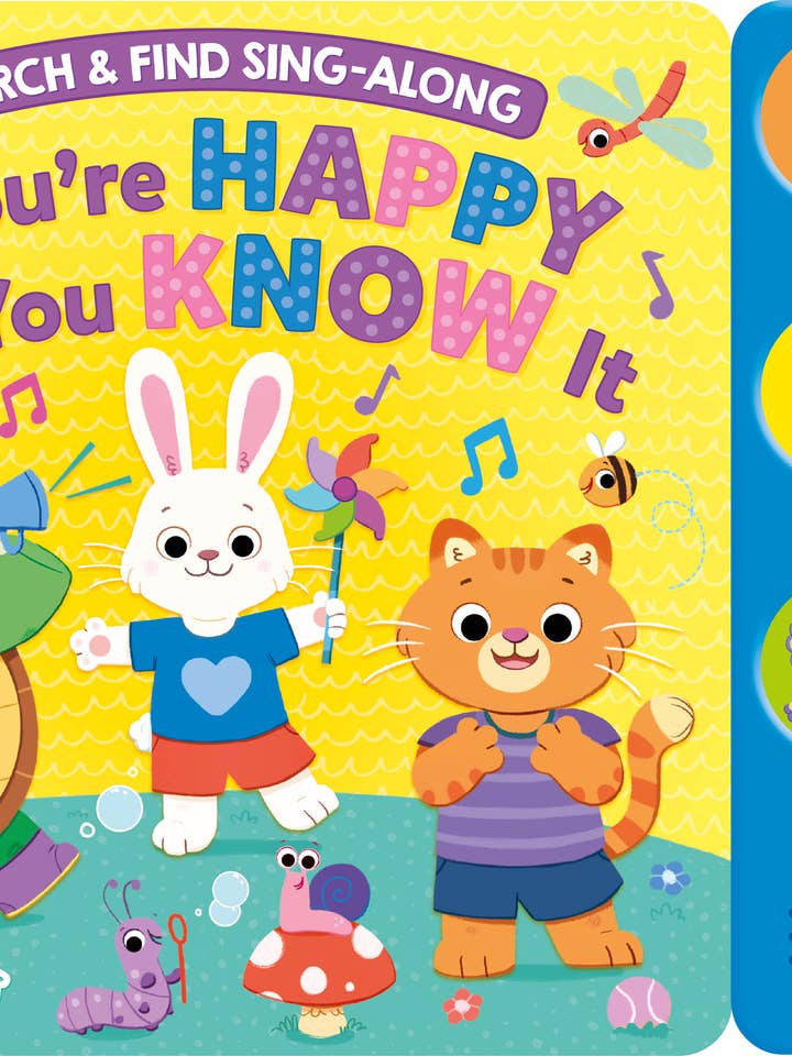 If You're Happy and You Know It: 6-Button Sound Book for wholesale by Kidsbooks Publishing