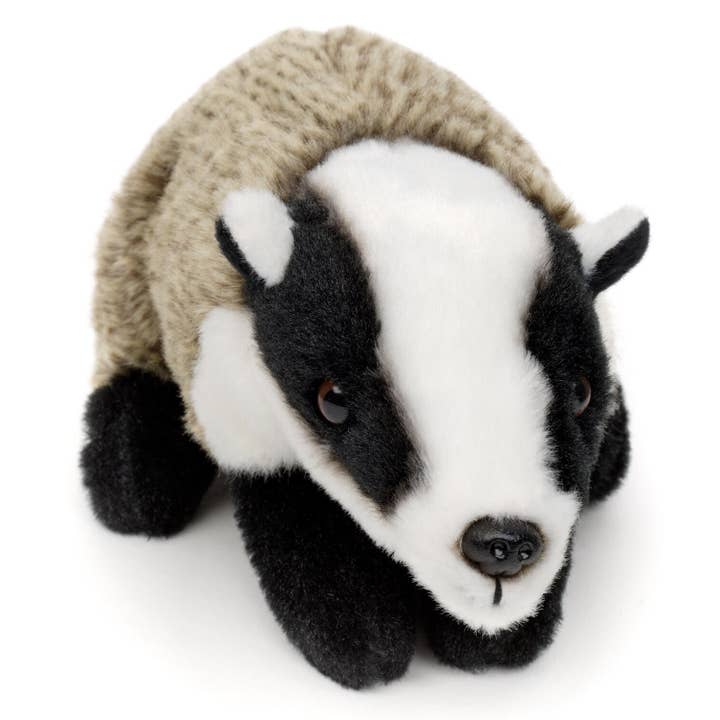 Uni Toys - Wholesale Stuffed/Plush Toy - Kids & Baby - Badger, standing - 17 cm (length) - cuddly/plush toy