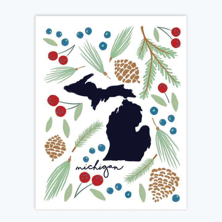 Michigan Fresh State - Art Print for wholesale by Tandem For Two