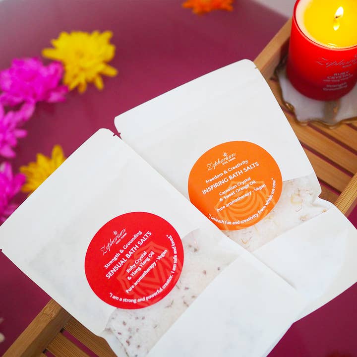 Zephorium Soul Tonic - Venta al por mayor Sales de baño - Bolsas de recambio para sales de baño de aromaterapia8