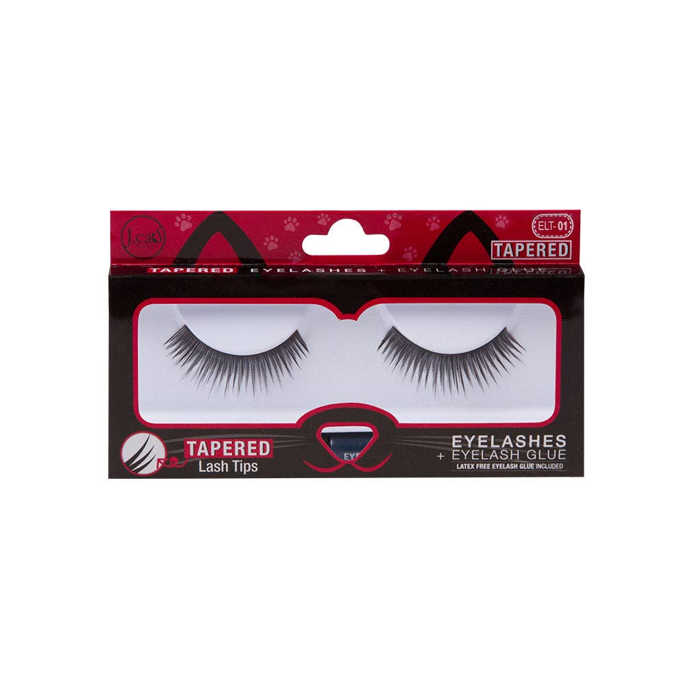 J.Cat Beauty - Wholesale False/Fake Eyelashes - Tapered Eyelashes + Eyelash Glue8