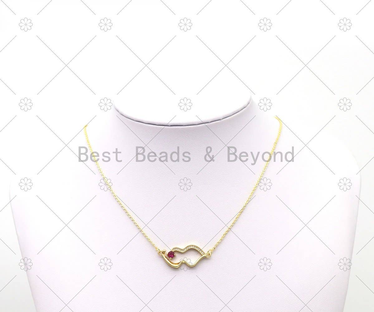 BestBeads&Beyond - Wholesale Link & Chain Necklace - 18K Gold Filled Trace Oval Link Chain Necklace, Sku#JD082