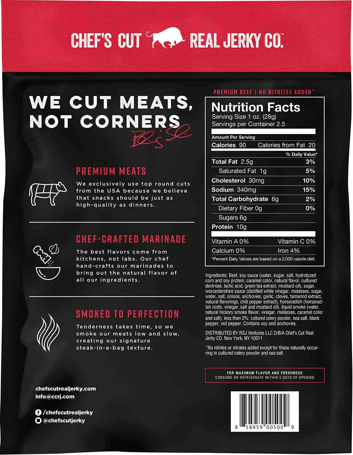 KRAVE & Chef's Cut Real Jerky - Wholesale Jerky - Original Recipe Beef Jerky1