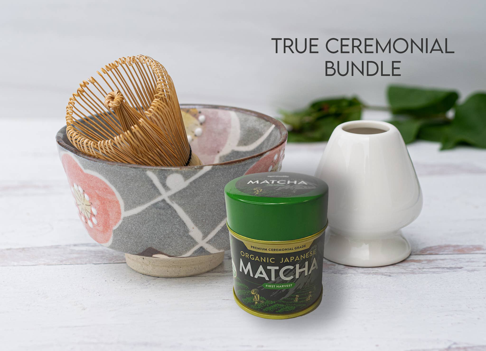 Aprikalife – Tigela por atacado – Tigela de chá matcha cinza japonesa artesanal com flores6