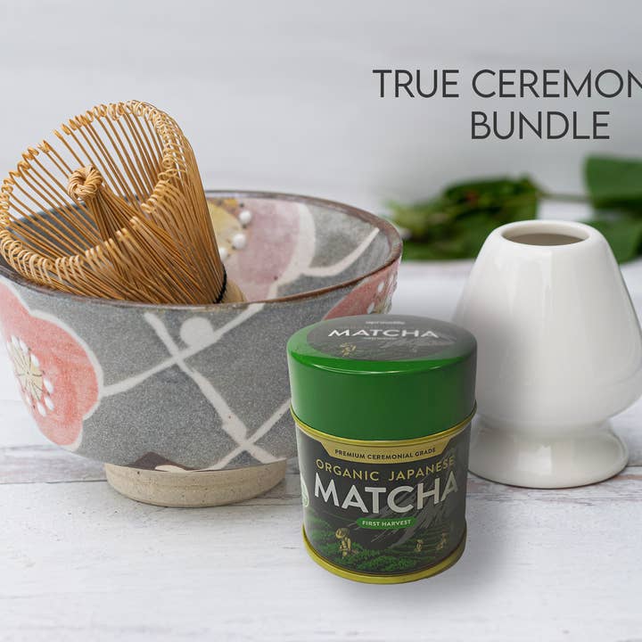 Aprikalife – Tigela por atacado – Tigela de chá matcha cinza japonesa artesanal com flores6
