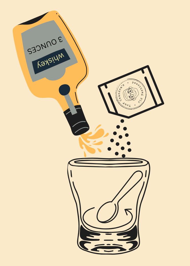 Your Grandpa's Old Fashioned – wholesale Cocktail mix/syrup – Bourbon Bread Pudding Cocktail Mix - Just Add Bourbon5