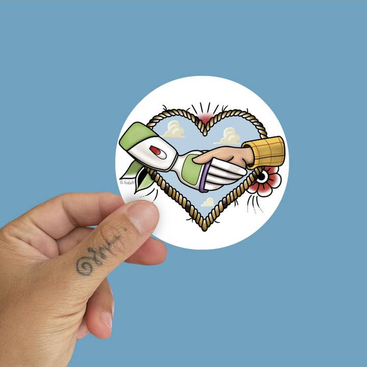 Você tem um amigo em mim Vynil Sticker por atacado de La Barbuda - No U.S. custom fees