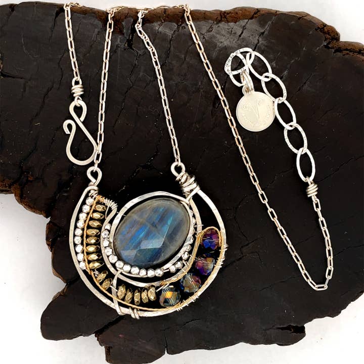 Art by any Means Jewelry – Colar pingente/pendente por atacado – Colar Space Dust