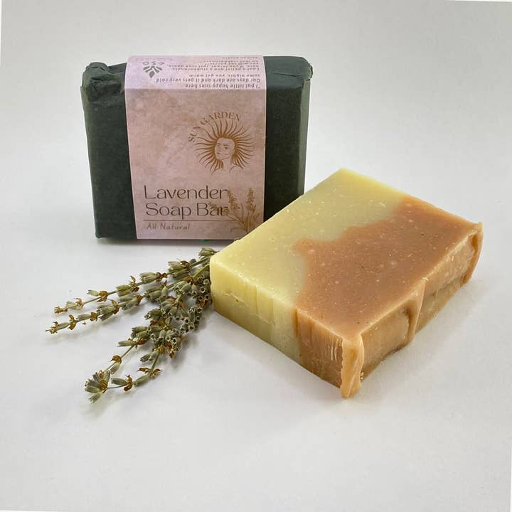 Lavendel Soap Bar Håndlavet kold proces Olivenolie Sæbe for engroshandel hos Eso Botanicals