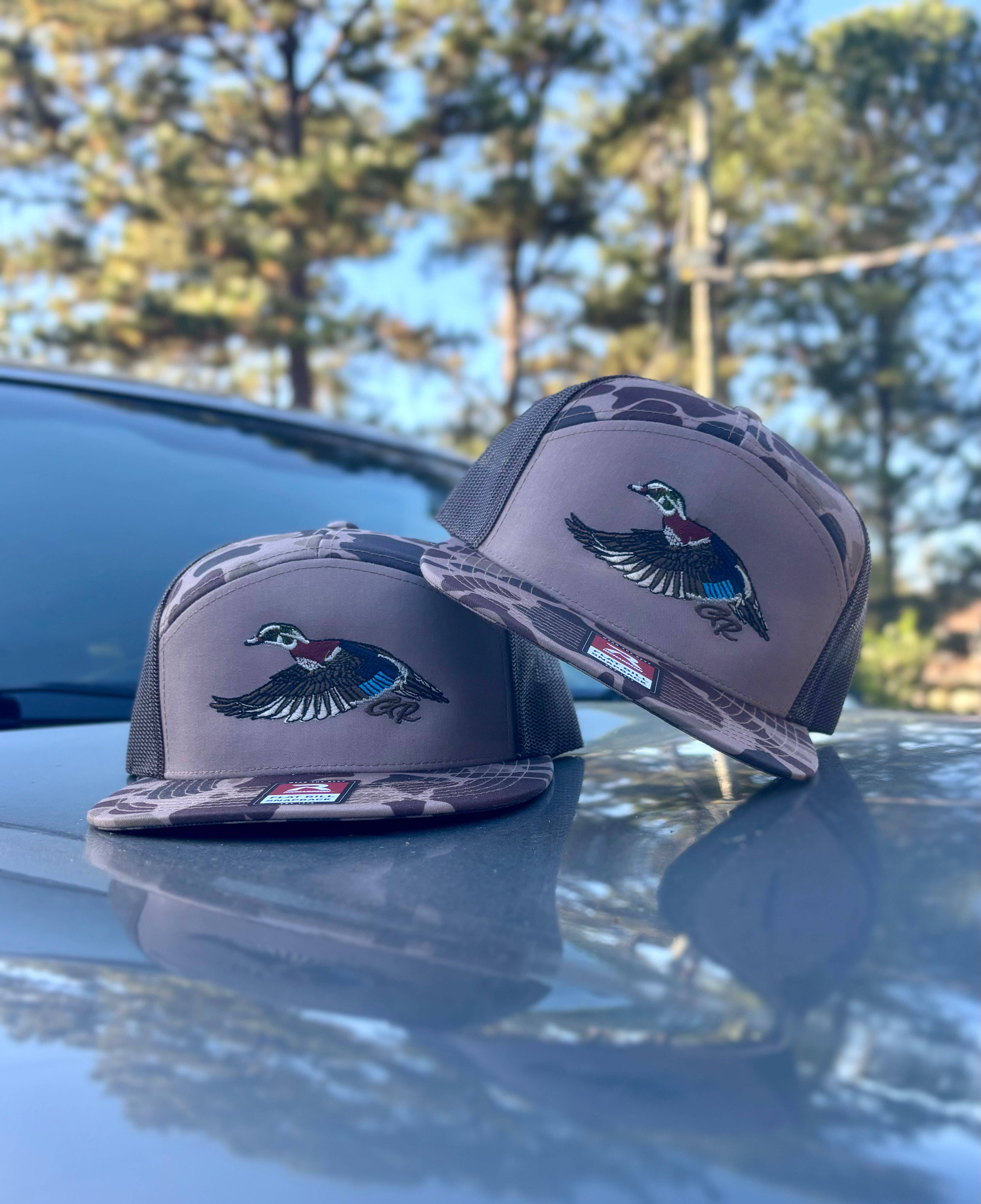 Ghost Ridge Brand – wholesale Truckerkeps – Unisex – Richardson 168P Brun Anka Camo Woody0