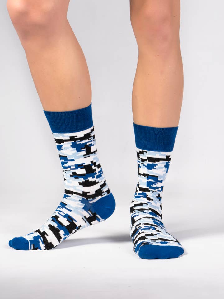 Ozzy Socks - Wholesale Socks - Men's - Mens Funny Socks 4 Pair Designs in a Gift Box Size UK 6-11
