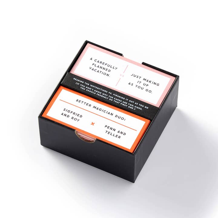 Chronicle Books - Wholesale Card Game - Brass Monkey Debatable Game Set3