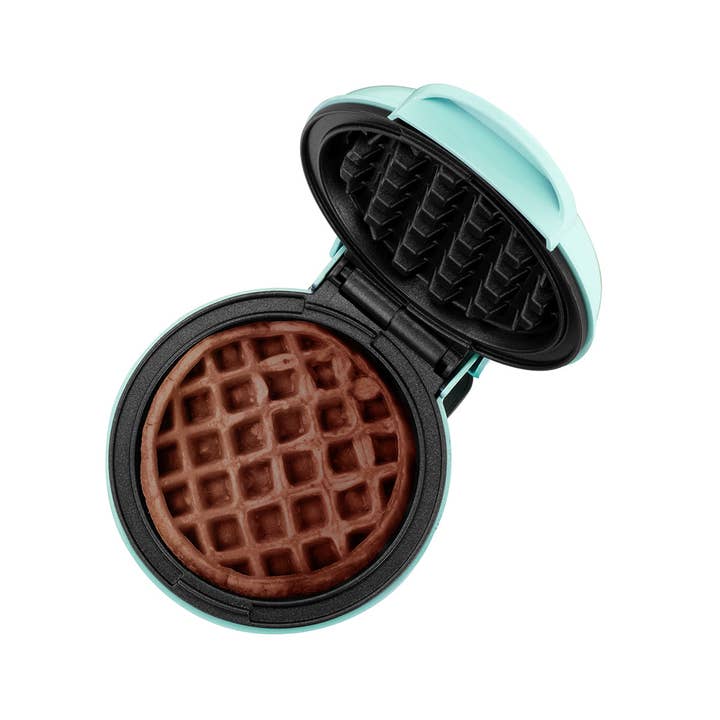 Holstein Housewares - Wholesale Kitchen Appliance - Personal Waffle Maker - 4 inch Mini - Assorted Colors 3