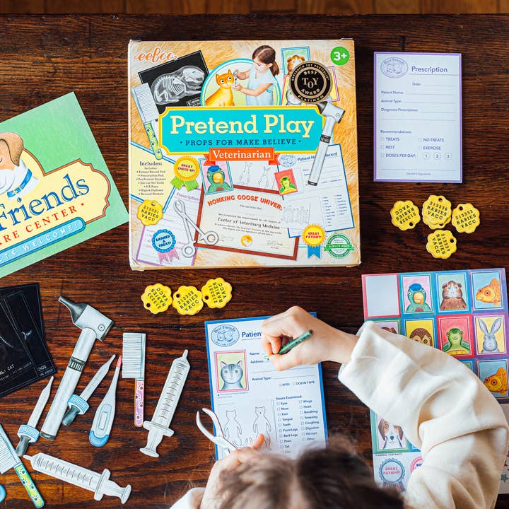 Just Imagine Toys - Wholesale Toy Set - Kids - Eeboo Pretend Play - Veterinary Toy Set for Kids2