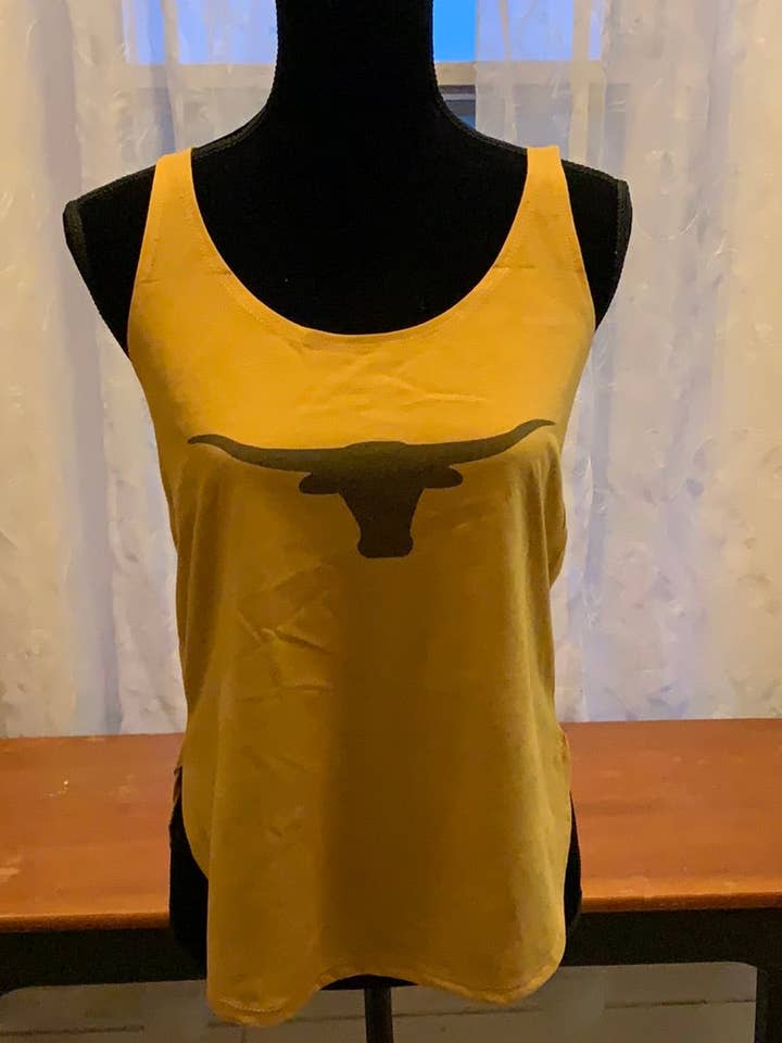 Long horn tank tops for wholesale by Moonlit Ranch
