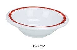 Yanco - Wholesale Bowl - 7 1/2" X 1 3/4"H SOUP/SALAD BOWL - 12 OZ0