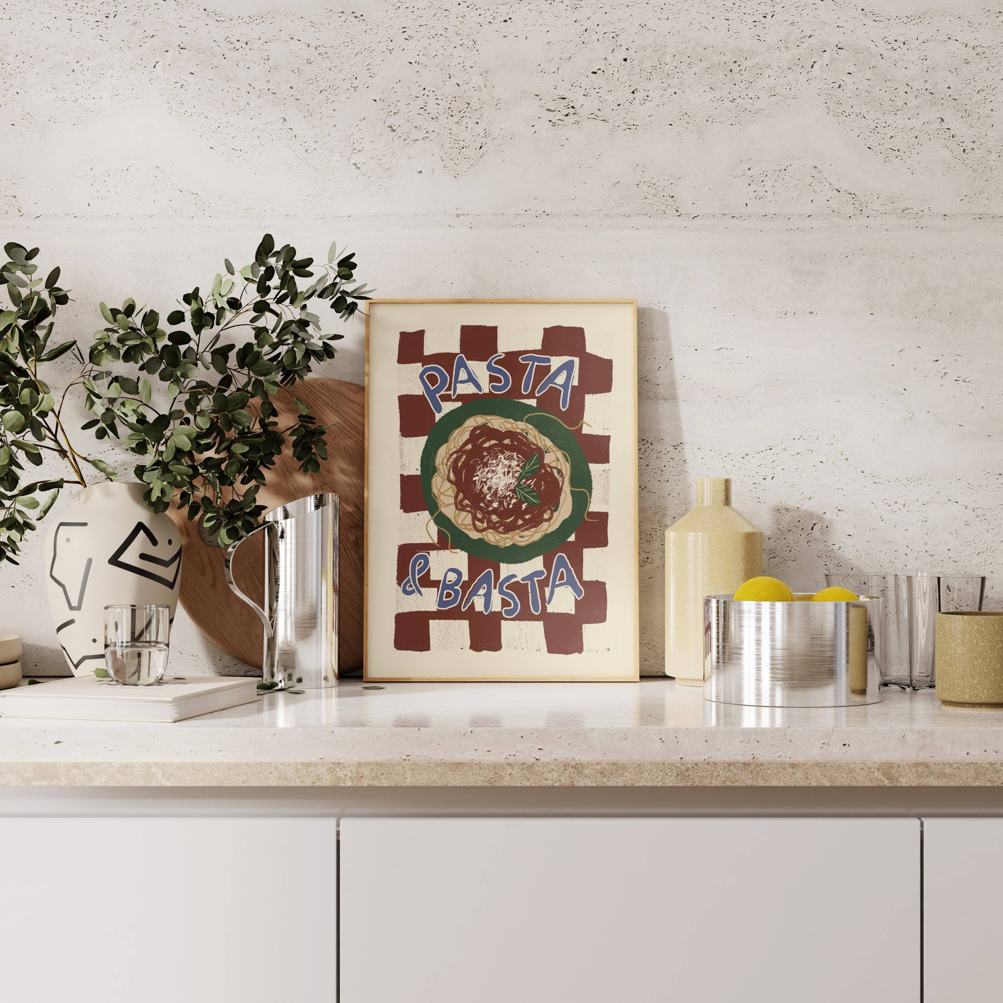 Studio Dolci - Wholesale Poster - POSTER PASTA & BASTA4