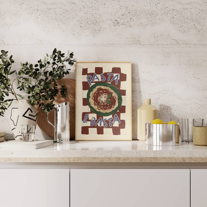 Studio Dolci - Wholesale Poster - POSTER PASTA & BASTA4