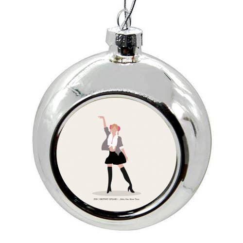 ART WOW – Großhandel Verzierung – Christbaumkugeln Britney Spears Time F